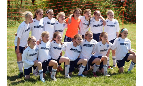 The U11 Medford Hurricanes win big...!